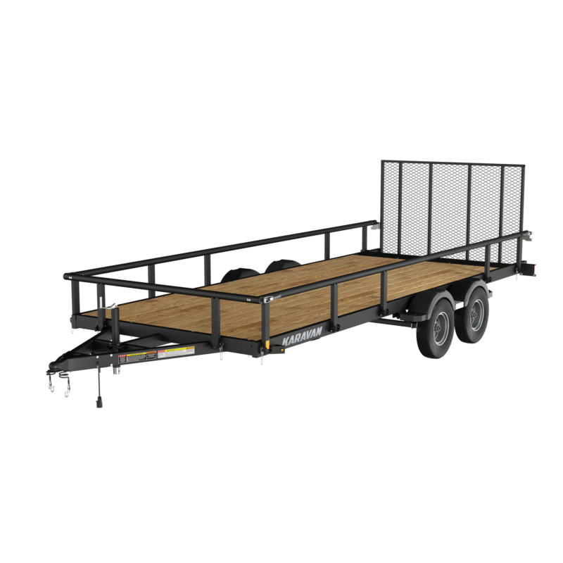 6.8 x 18 ft. Steel Utility Trailer