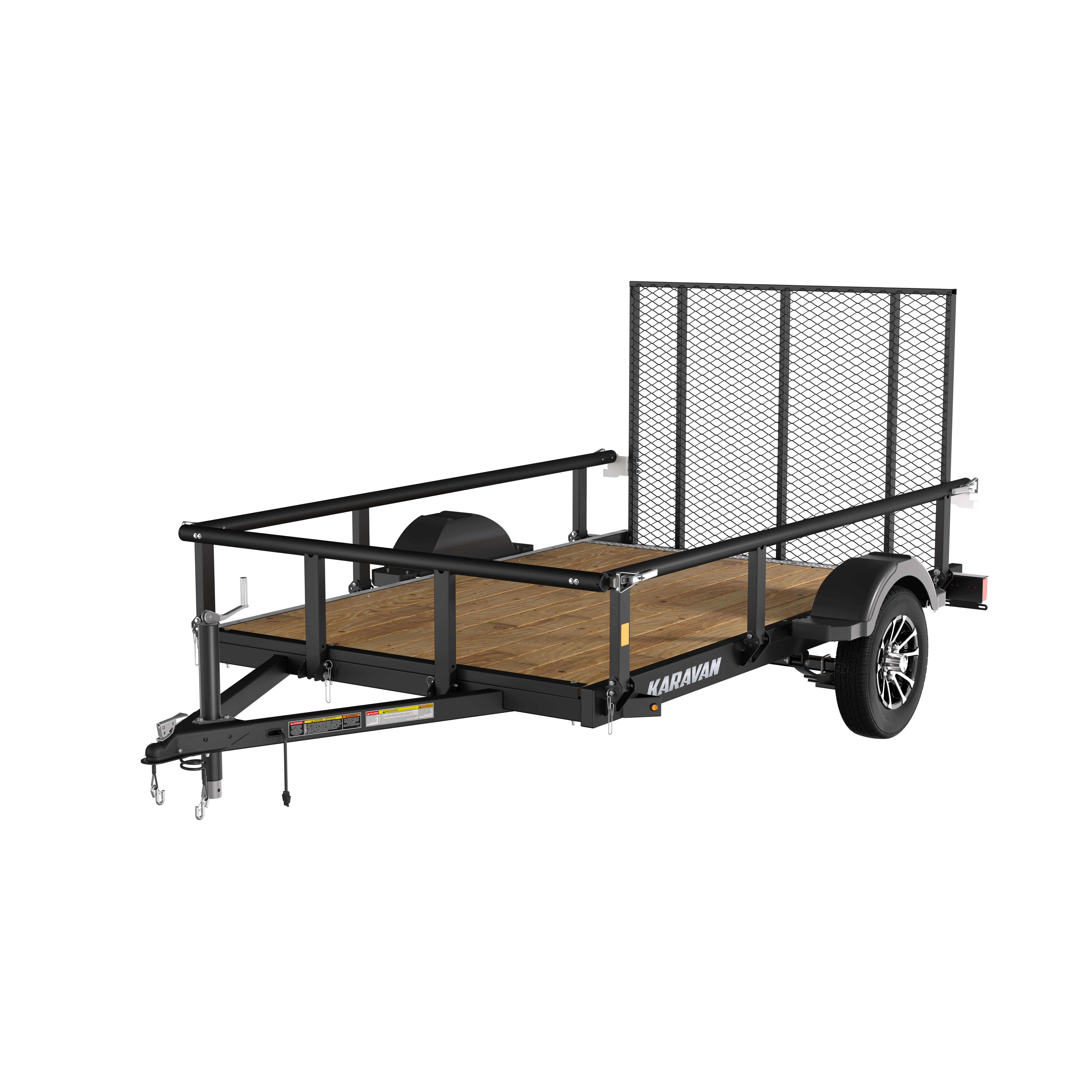 5.5x9ft. Steel Utility Trailer